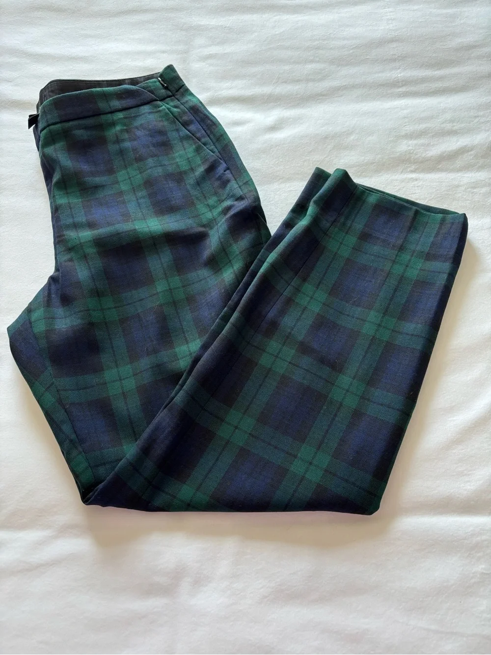 NWOT! J.Crew Martie Blackwatch Tartan Plaid Wool Pant